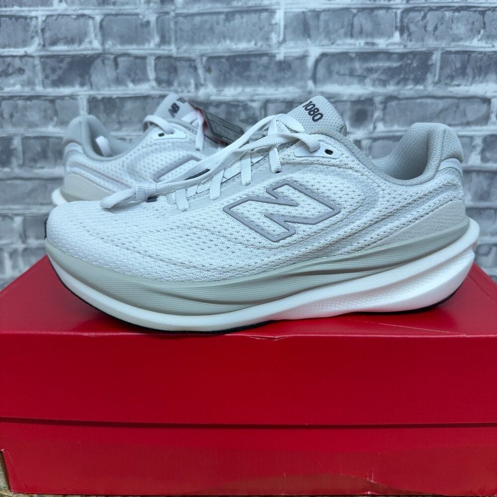 New Balance Fresh Foam X 1080 v15 White Running Shoes W10809DL Womens Size 7 B